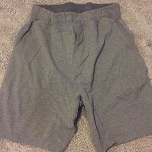 Lululemon shorts. Grey